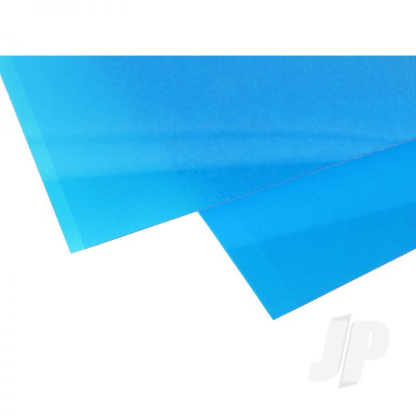 Evergreen Transparent Blue Plastic Sheet