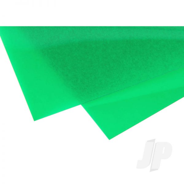 Evergreen Transparent Green Plastic Sheet