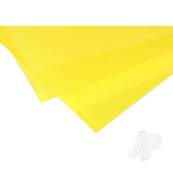 Evergreen Transparent Yellow Plastic Sheet