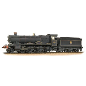 Hall Class 4971 Stanway Hall BR Black E/Emblem - Weathered