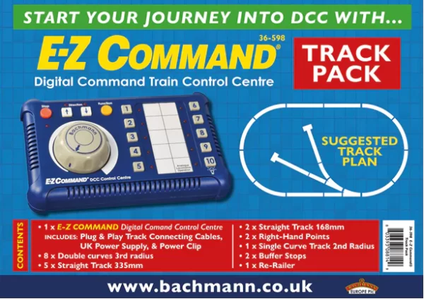 Bachmann E-Z Command Track Pack
