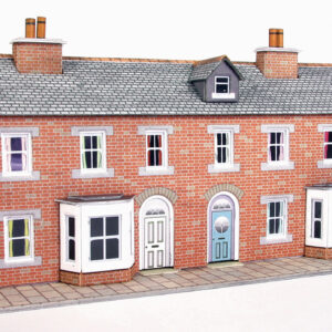 PN174 Terraced House Fronts - Brick