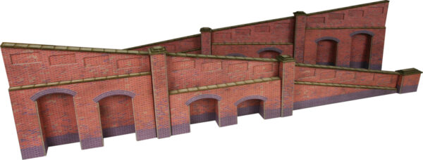 PO248 Tapered End Wall - Brick
