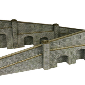 PO249 Tapered End Wall - Stone