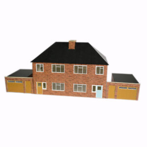 ATD002 1950s Semi Detached House Card Kit