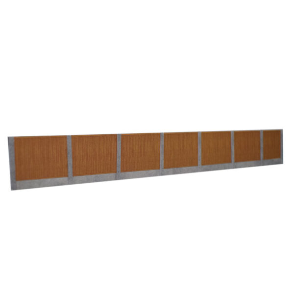 ATD003 Timber Fencing Brown With Concrete Posts Card Kit