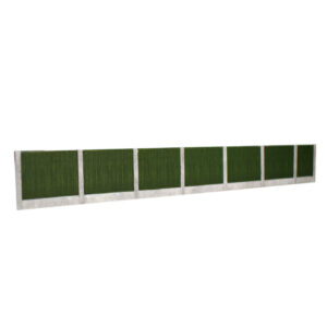 ATD015 Timber Fencing Green With Concrete Posts Card Kit