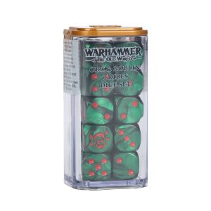 The Old World Orc and Goblin Tribes Dice Set