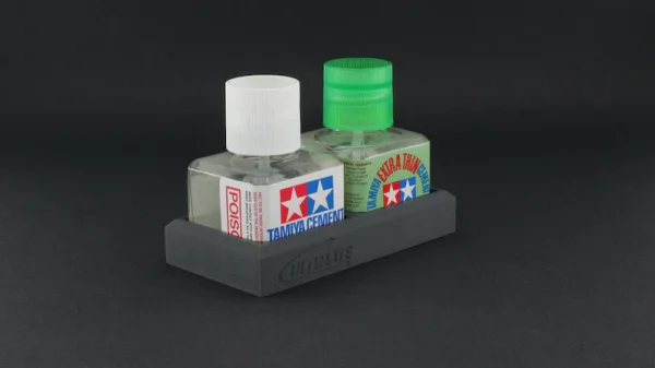 UMP Ultimate Glue Bottle Holder Double (Tamiya)