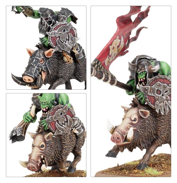 Orc and Goblin Tribes: Orc Boar Boyz Mob