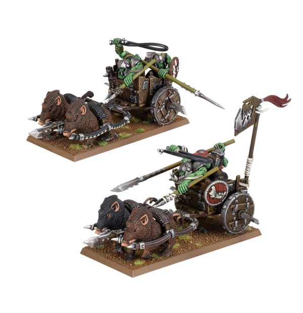 Orc and Goblin Tribes: Orc Boar Chariots