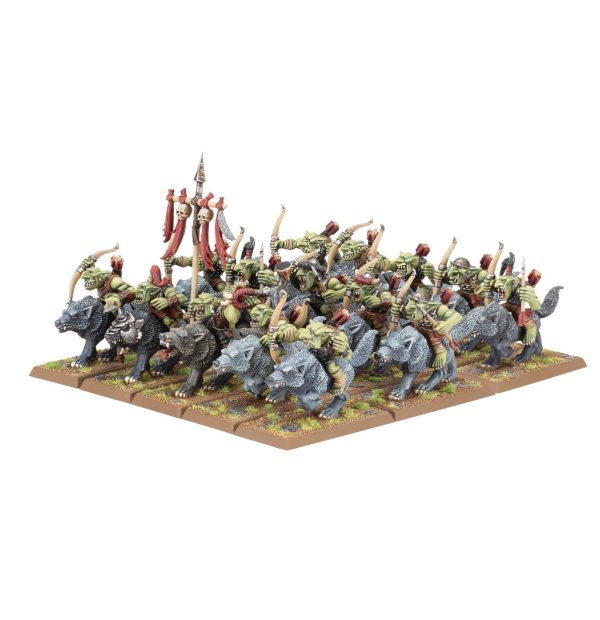 Orc and Goblin Tribes: Goblin Wolf Rider Mob