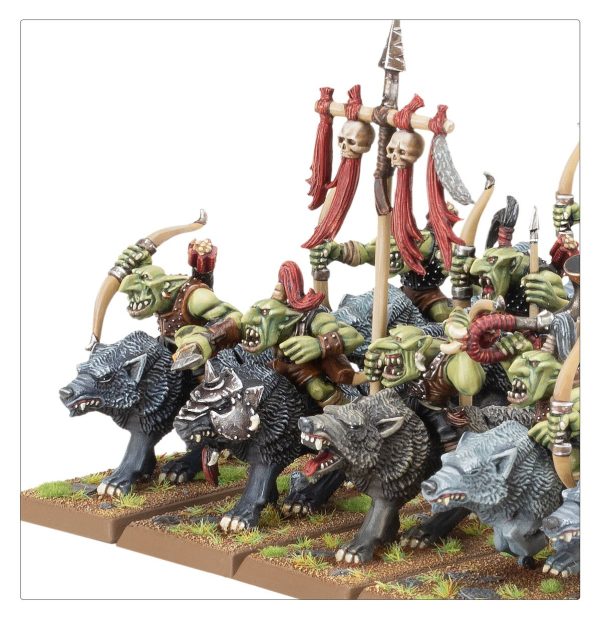 Orc and Goblin Tribes: Goblin Wolf Rider Mob