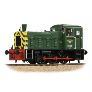 Bachmann 31-364B Class 03 D2099 BR Green (Wasp Stripes) Weathered