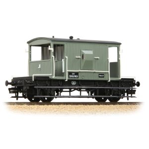 Bachmann 37-528E BR 20T Brake Van BR Grey (Early)