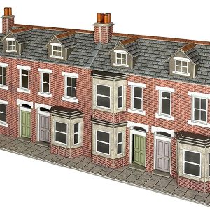 PO302 Terraced House Fronts - Brick