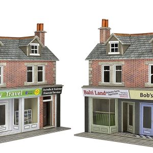 PO306 Terraced Shop Fronts - Brick