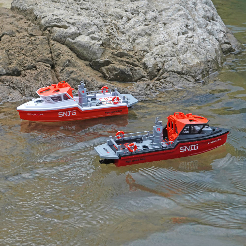 Search & Rescue Boat, RTR, Turbojet, Red / Black (320mm)