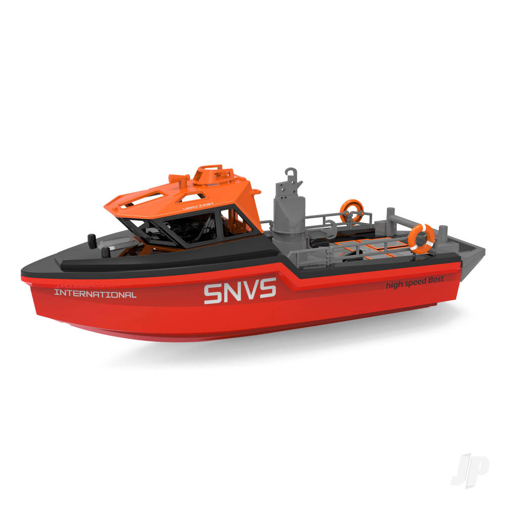 Search & Rescue Boat, RTR, Turbojet, Red / Black (320mm)
