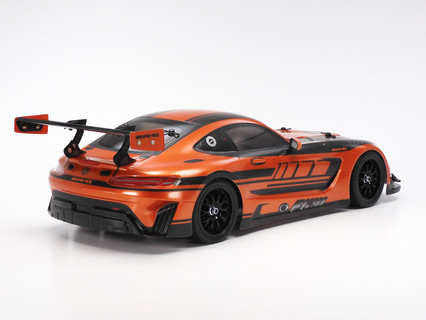 Tamiya Mercedes-AMG GT3 EVO (TT-02) with Orange Painted Body