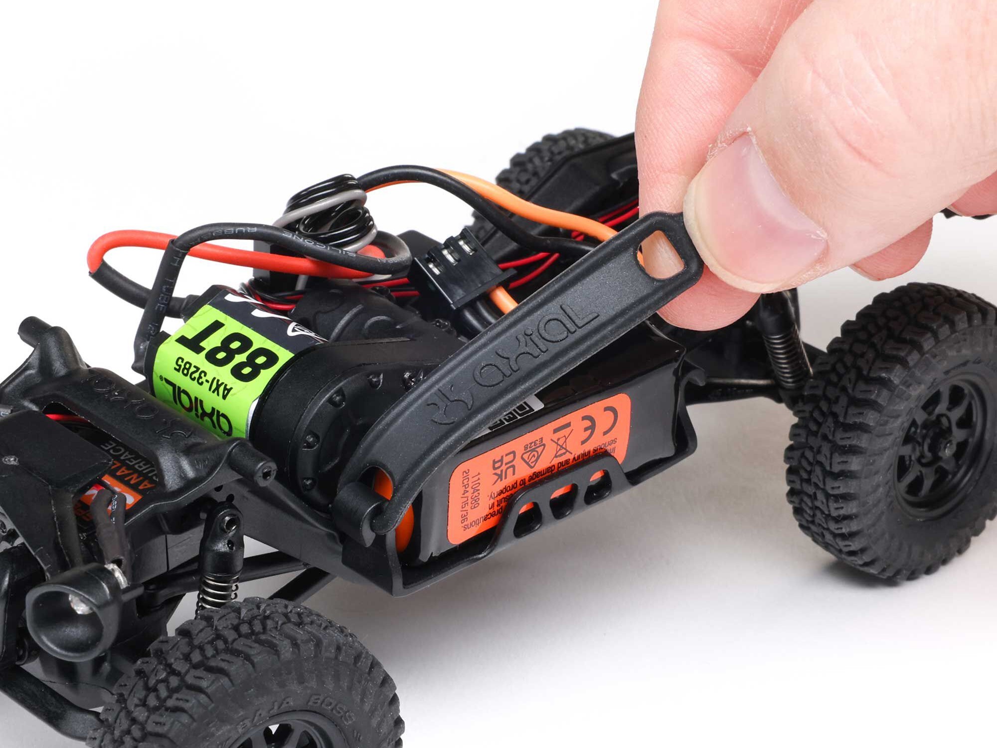 Axial 1/30 SCX30 Ford Bronco 4X4 RTR Rock Crawler Grey