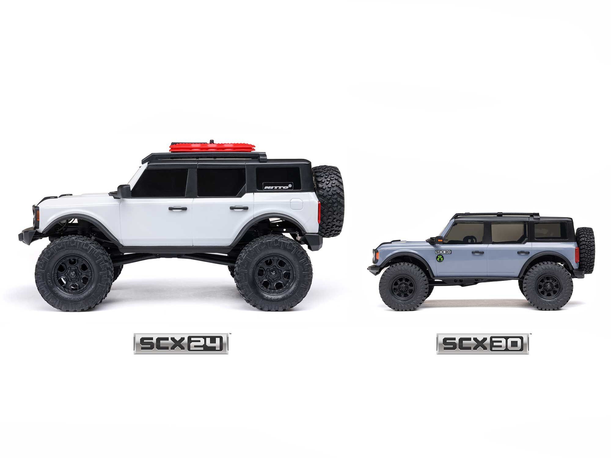 Axial 1/30 SCX30 Ford Bronco 4X4 RTR Rock Crawler Grey