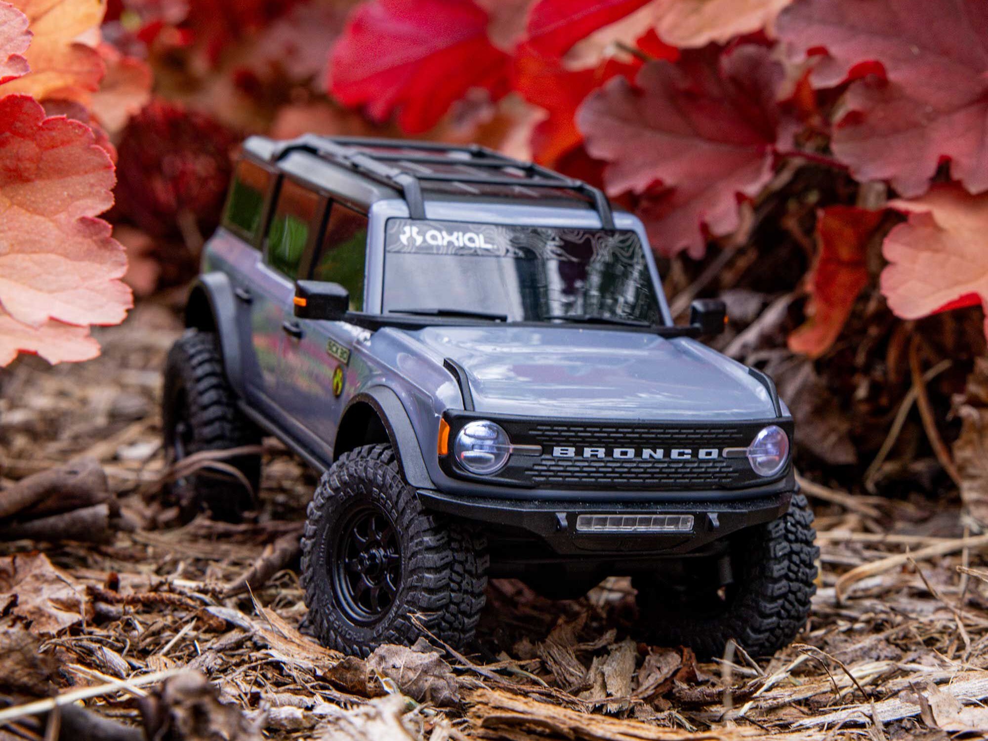 Axial 1/30 SCX30 Ford Bronco 4X4 RTR Rock Crawler Grey