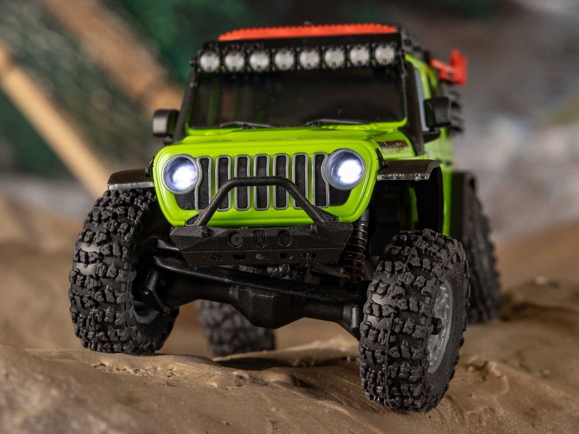 Axial 1/30 SCX30 Jeep Wrangler JLU 4X4 RTR Rock Crawler Green