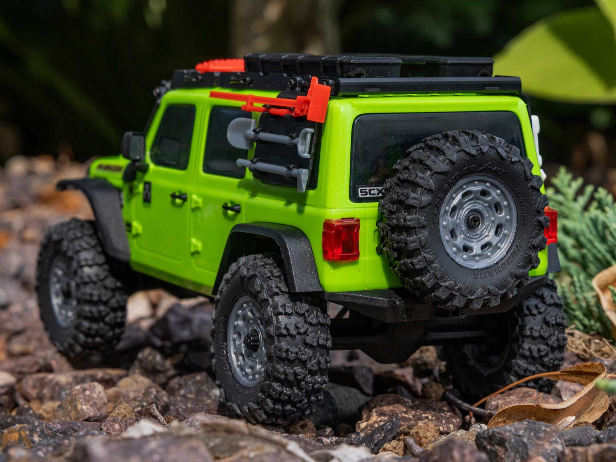 Axial 1/30 SCX30 Jeep Wrangler JLU 4X4 RTR Rock Crawler Green