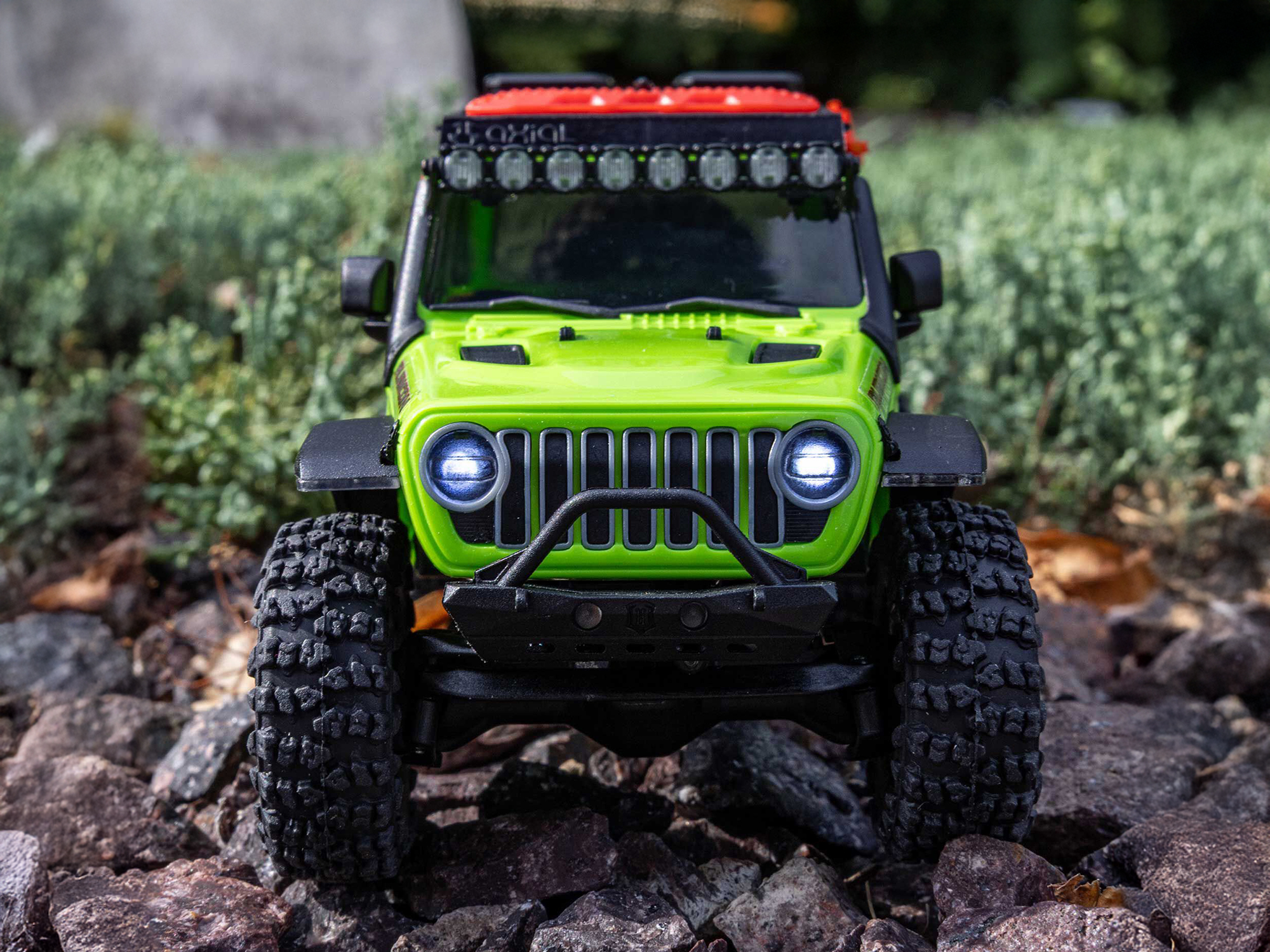 Axial 1/30 SCX30 Jeep Wrangler JLU 4X4 RTR Rock Crawler Green