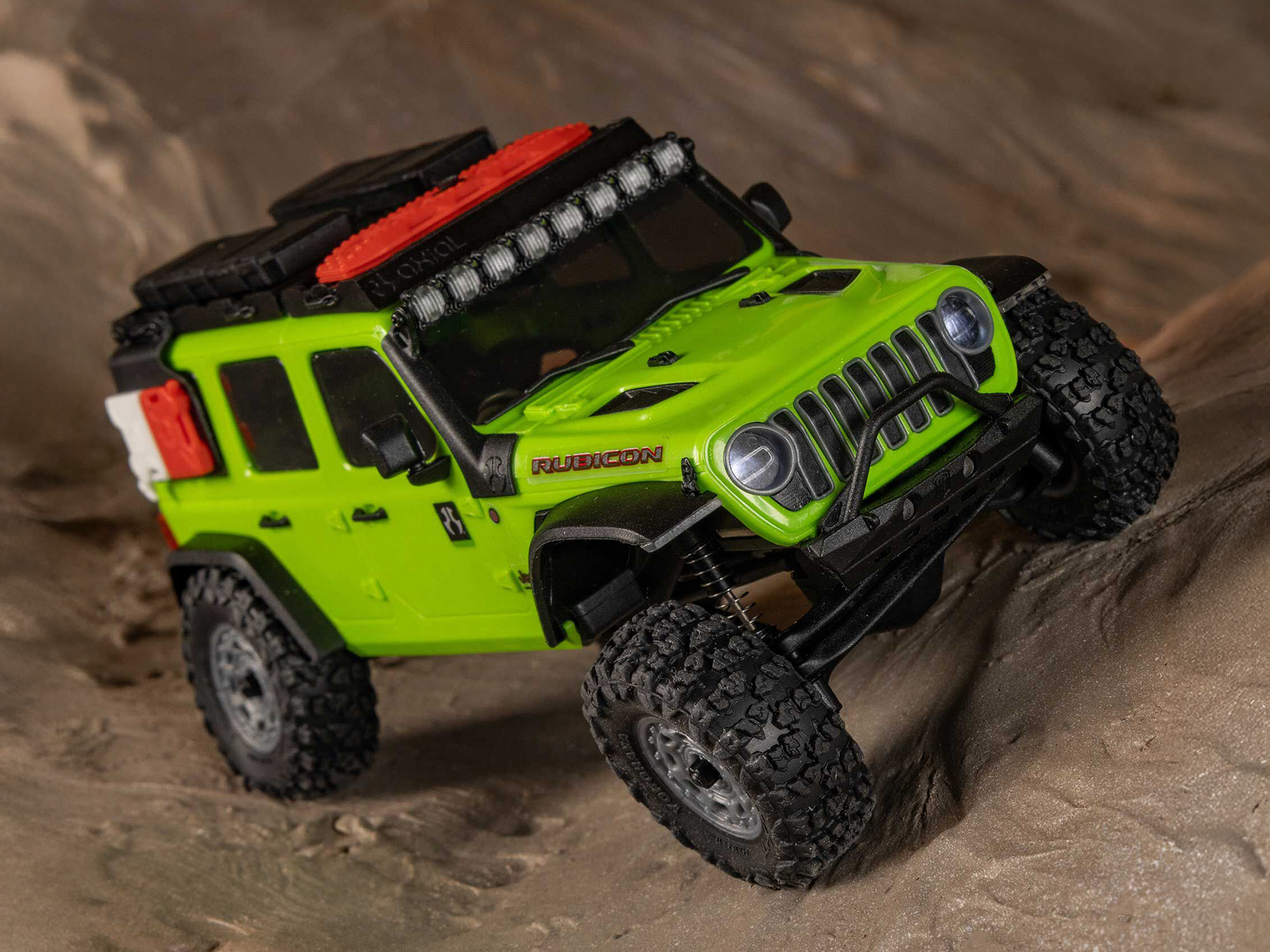 Axial 1/30 SCX30 Jeep Wrangler JLU 4X4 RTR Rock Crawler Green