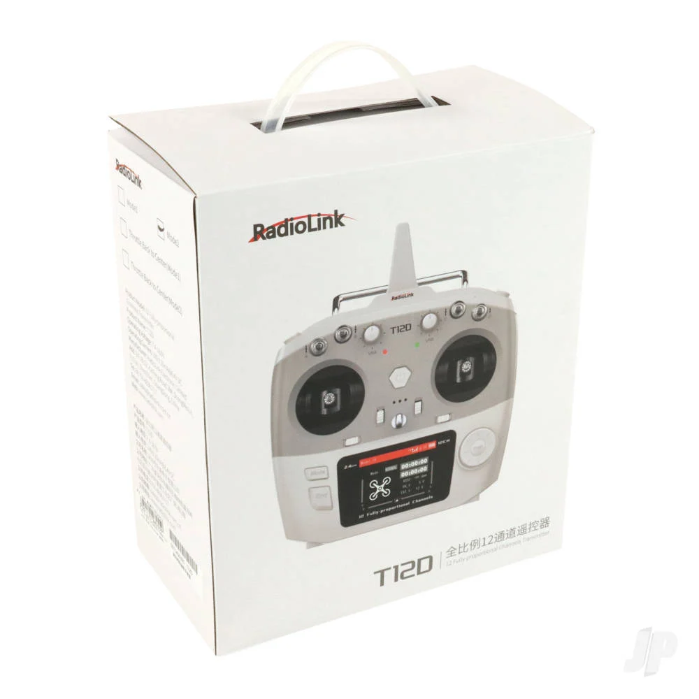 RadioLink T12D 2.4GHz 12-Channel Transmitter with R12F Receiver (Mode 2)