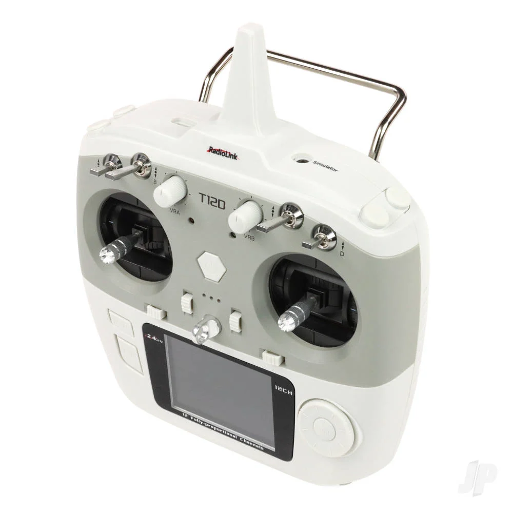 RadioLink T12D 2.4GHz 12-Channel Transmitter with R12F Receiver (Mode 2)