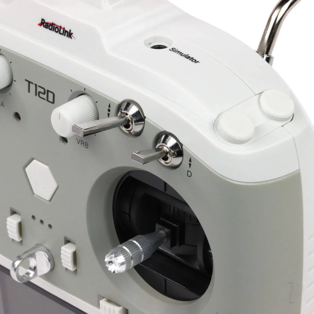 RadioLink T12D 2.4GHz 12-Channel Transmitter with R12F Receiver (Mode 2)
