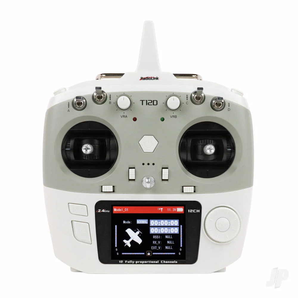 RadioLink T12D 2.4GHz 12-Channel Transmitter with R12F Receiver (Mode 2)