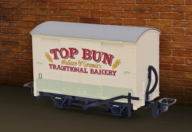 Ready-to-run Box Van Wallace & Gromit Aardman 50th Anniversary Wagon Collectors Set
